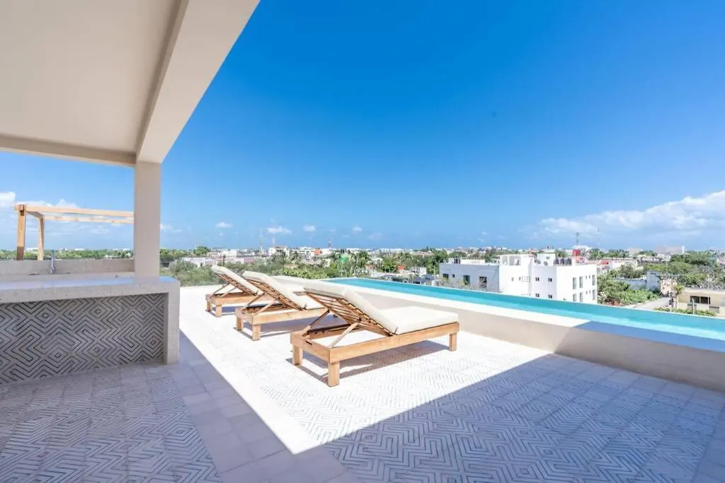 Kaab At The Park*Wifi150 Mbit* A/C,Pool Apartment Playa del Carmen 0*,  Mexico